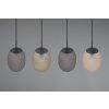 Facette Suspension Luminaires Trio Noir, 4 lumières