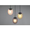 Facette Suspension Luminaires Trio Noir, 3 lumières