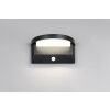 Moro Applique murale Luminaires Reality LED Noir, 1 lumière, Détecteur de mouvement