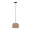 SMILLA Suspension Luminaires Trio Noir, 1 lumière