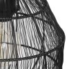 SORAYA Suspension Luminaires Trio Noir, 1 lumière