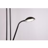 Spock Lampadaire Luminaires Reality LED Noir, 2 lumières