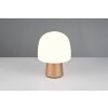 Lampe Champignon  Steen Lampe à poser Luminaires Trio Brun, 1 lumière