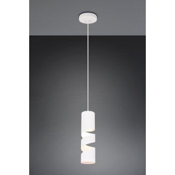 Stream Suspension Luminaires Trio Blanc, 1 lumière