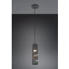 Stream Suspension Luminaires Trio Noir, 1 lumière