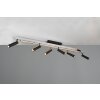 Zeno Plafonnier Luminaires Trio LED Aluminium, 7 lumières, Télécommandes