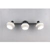 Isla Spot de plafond Luminaires Reality Gris, 3 lumières