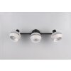 Isla Spot de plafond Luminaires Reality Gris, 3 lumières