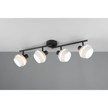 Isla Spot de plafond Luminaires Reality Gris, 4 lumières