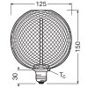 Luminaires Osram E27 3.5 Watt blanc chaud dimmable 150 Lumen