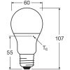 Luminaires Osram E27 8.5 Watt blanc chaud 806 Lumen