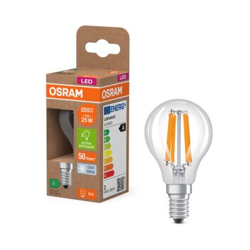 Luminaires Osram E14 1.2 Watt blanc neutre 255 Lumen