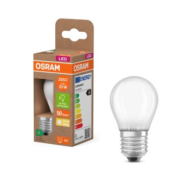 Luminaires Osram E27 1.2 Watt blanc chaud 255 Lumen