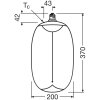 Luminaires Osram E27 12 Watt blanc chaud dimmable 500 Lumen