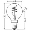 Luminaires Osram E14 4.6 Watt blanc chaud dimmable 470 Lumen