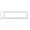 LINE Applique murale / Plafonnier Luminaires Ledvance LED Blanc, 1 lumière, Télécommandes