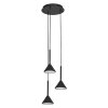 DECOR Applique murale / Plafonnier Luminaires Ledvance LED Noir, 3 lumières