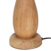 TOBA Lampe à poser Luminaires Trio Bois clair, 1 lumière