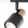 Pini Spot de plafond Luminaires Brilliant Noir, 4 lumières