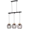 Giada Suspension Luminaires Brilliant Noir, 3 lumières