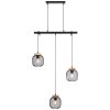 Giada Suspension Luminaires Brilliant Noir, 3 lumières