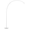 Bow Lampadaire Luminaires Brilliant LED Argenté, 1 lumière