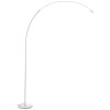 Bow Lampadaire Luminaires Brilliant LED Argenté, 1 lumière