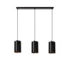 ALMELO Suspension Luminaires Lucide Noir, 3 lumières