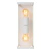 CLAIRE Lampe murale d´extérieur Luminaires Lucide Blanc, 2 lumières