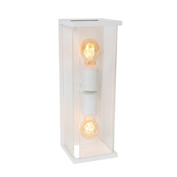 CLAIRE Lampe murale d´extérieur Luminaires Lucide Blanc, 2 lumières