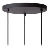 LAMBRES Suspension Luminaires Lucide Noir, 3 lumières