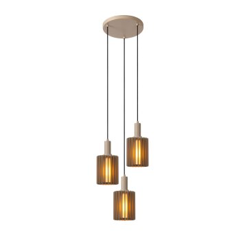 LAMBRES Suspension Luminaires Lucide Sable, 3 lumières