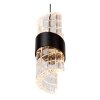 KLIGANDE Suspension Luminaires Lucide LED Noir, 1 lumière