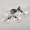 Gastor Plafonnier, Boule lumineuse Clair, 4 lumières