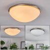 Banan Plafonnier, Spot de plafond Nickel mat, 2 lumières