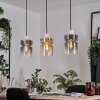 Hasvik Suspension, Suspension Blanc, 3 lumières