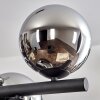 Gastor Suspension, Boule lumineuse, Suspension Chrome, Fumé, 10 lumières