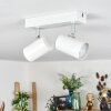 Gesteira Plafonnier, Spot de plafond Blanc, 2 lumières