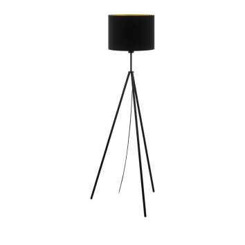 Lampadaire EGLO SCIGLIATI Noir, 1 lumière