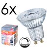 Luminaires Osram GU10 LED 4.5 Watt blanc neutre dimmable 350 Lumen