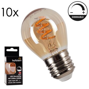 E27 4 Watt blanc chaud dimmable 220 Lumen