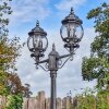 Lentua Lampadaire Bois clair, Noir, 1 lumière