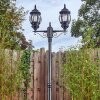 Lentua Lampadaire Bois clair, Blanc, 1 lumière