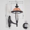 Gascon Suspension, Lampadaire Nickel mat, 1 lumière