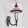 Gascon Lampe murale d´extérieur, Applique murale Cuivre, Noir, 1 lumière