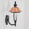 Gascon Lampe murale d´extérieur, Applique murale Cuivre, Noir, 1 lumière