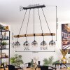 Ripoll Suspension, Boule lumineuse, Suspension Clair, Fumé, 5 lumières