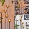 Koyoto Lampadaire 30 cm Ambre, 4 lumières