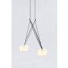 Pendelleuchte Suspension Luminaires Serien Lighting Chrome, 2 lumières