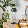 Romdrup Lampe de table d'extérieur LED Noir, 1 lumière